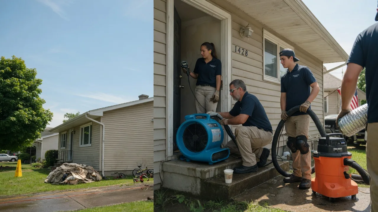 Water Damage Restoration in Greenview, IL near me